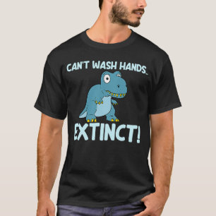 Camiseta Não é possível lavar as mãos, exceto