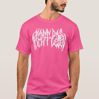 Camiseta Não É Possível Ler O Metal Mortal Com Banda Engraç