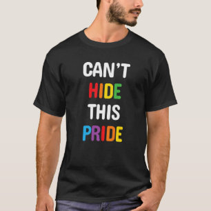 Camiseta Não É Possível Ocultar Este Orgulho Lgbt
