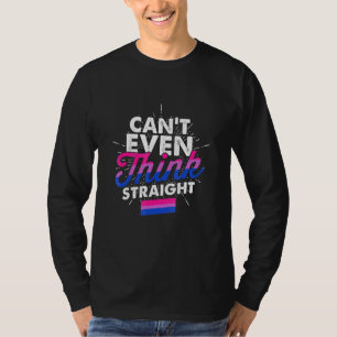 Camiseta Não É Possível Pensar Hetero Bissexual Lgbtq