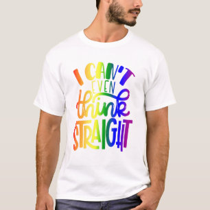 Camiseta Não É Possível Pensar No Hetero Bissexual Lgbtq