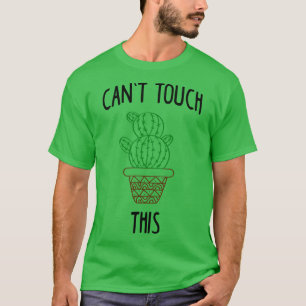 Camiseta Não É Possível Tocar Este Cactus
