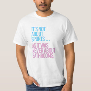 Camiseta Não é sobre esportes