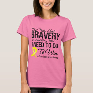 Camiseta Não é sobre o Sarcoma da bravura