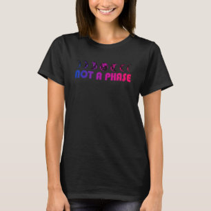 Camiseta Não É Um Bandeira Bissexual De Fase, Bissexualidad