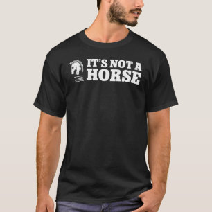 Camiseta Não É Um Cavalo Jogador De Xadrez Cavaleiro Xadrez