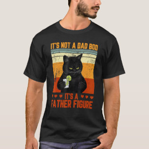 Camiseta Não É Um Corpo De Pai É Uma Figura Paterna Gato Be