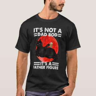 Camiseta Não É Um Corpo De Pai É Uma Figura Paterna Gato P