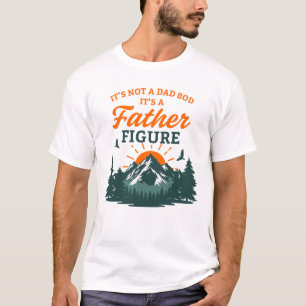 Camiseta Não é um Corpo de Papai Figura Paterna Montanha Ao