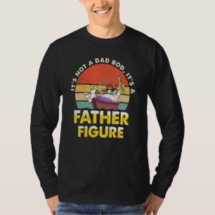Camiseta Não É Um Da Bod É Uma Figura Paterna Pai Pescador