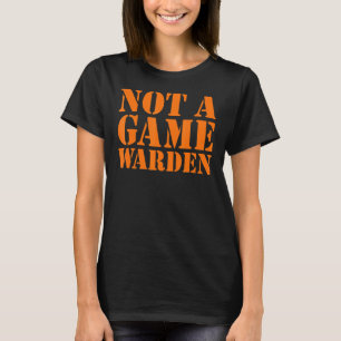 Camiseta Não é um diretor de jogos