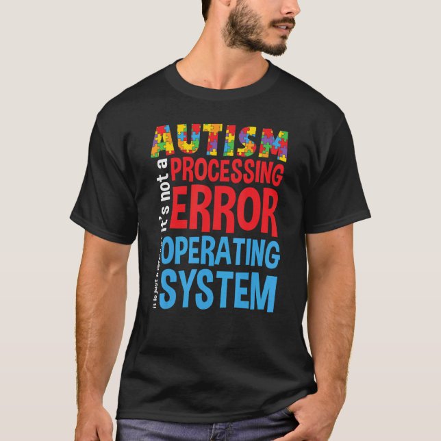 Camiseta Não é um Erro de Processamento Outro Sistema Opera (Frente)
