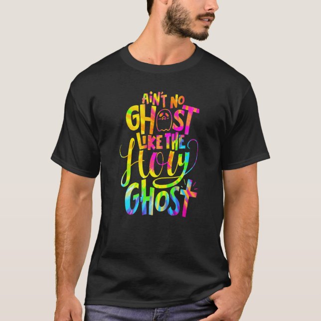 Camiseta Não é um fantasma como o Santo Fantasma Christian  (Frente)