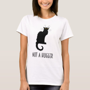 Camiseta Não É Um Gato Antisocial De Introdução Muito E