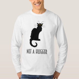 Camiseta Não É Um Gato Antisocial De Introdução Muito Engra
