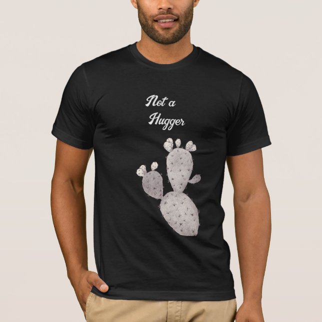 Camiseta Não é um Hugger (Frente)