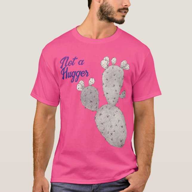 Camiseta Não é um Hugger (Frente)