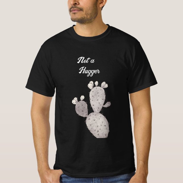 Camiseta Não é um Hugger (Frente)