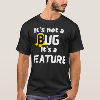 Camiseta Não é um Inseto é um programador de recursos
