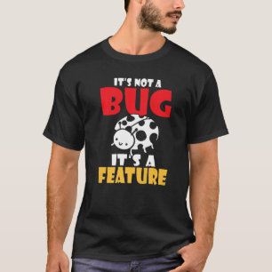 Camiseta Não é um inseto é um programador de recursos