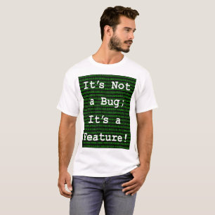 Camiseta Não é um Inseto, é um recurso!
