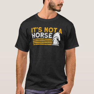Camiseta Não É Um Jogador De Xadrez De Cavalo