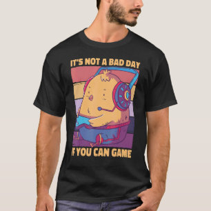 Camiseta Não É Um Mau Dia Se Você Puder Jogar Geek Nerd Jog