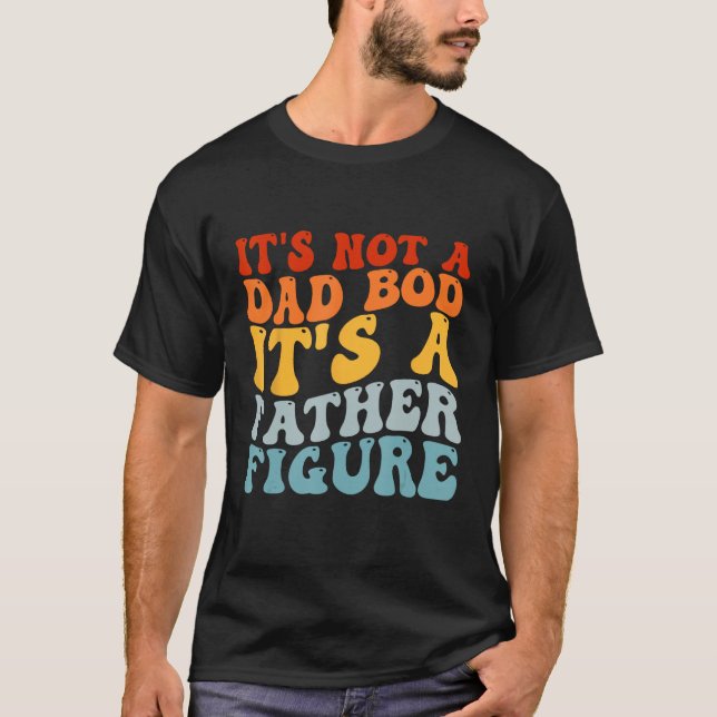 Camiseta Não é um Pai, é um Pai Figura Retro Fath (Frente)