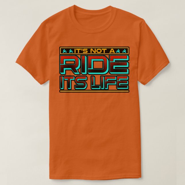 Camiseta Não É Um Passeio De Sua Vida (Frente do Design)