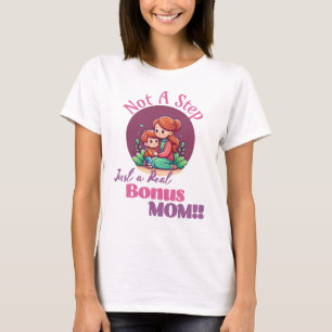 Camiseta Não é um passo só um presente de Dia de as mães da