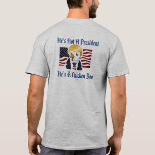 Camiseta Não é um presidente. É uma vaia da galinha