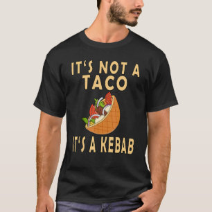 Camiseta Não é um Taco É uma loja de kebab