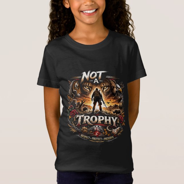 Camiseta Não é um Troféu (Frente)