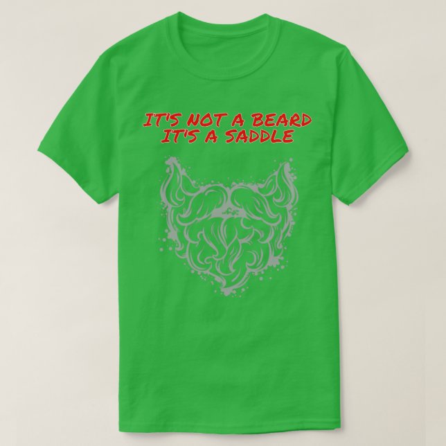 Camiseta Não É Uma Barba É Um Bom Design 1 (Frente do Design)