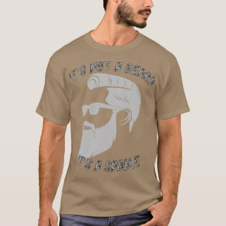 Camiseta Não É Uma Barba É Um Design 1 De Quadrinhos Saddle