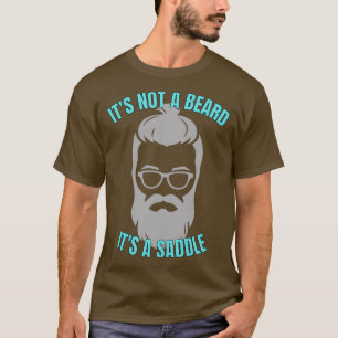 Camiseta Não É Uma Barba É Um Design 1 Extraordinário
