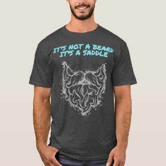 Camiseta Não É Uma Barba É Um Design especial de sela 2