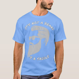Camiseta Não É Uma Barba É Um Design Incrível De Saddle 1