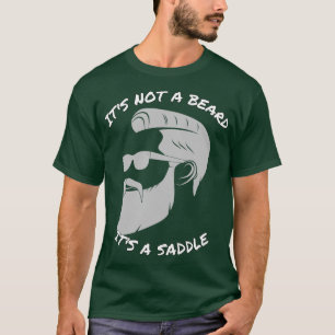 Camiseta Não É Uma Barba É Um Design Incrível De Saddle 2