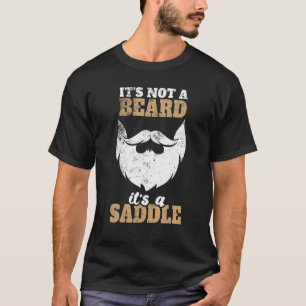 Camiseta Não é uma barba É um Pai de humor adulto