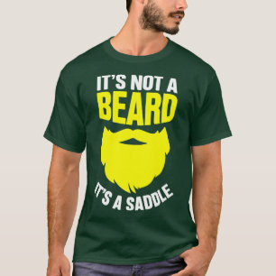 Camiseta Não é uma barba é uma sela