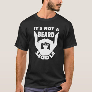 Camiseta Não é uma barba é uma sela