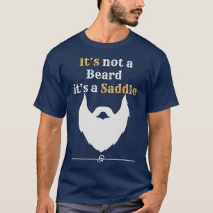 Camiseta Não é uma barba é uma sela 1