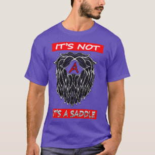 Camiseta não é uma barba é uma sela 10