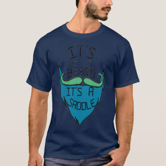 Camiseta Não é uma barba é uma sela 13