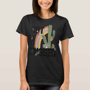 Camiseta Não É Uma Cactus Rainbow Western Cote