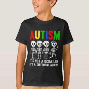 Camiseta Não é uma deficiência É uma habilidade diferente A