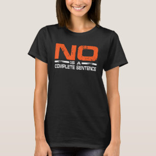 Camiseta Não É Uma Frase Completa
