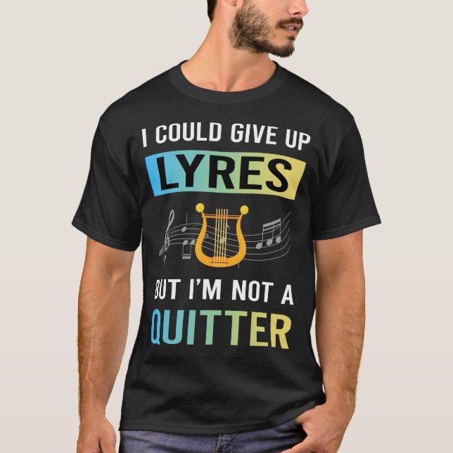 Camiseta Não É Uma Lyre Desistente (Frente)
