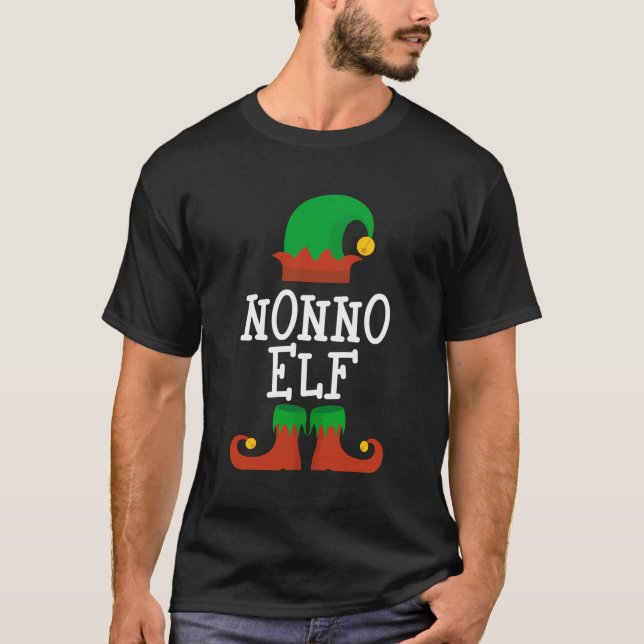 Camiseta Não Elf Natal Engraçado Presente no Natal (Frente)